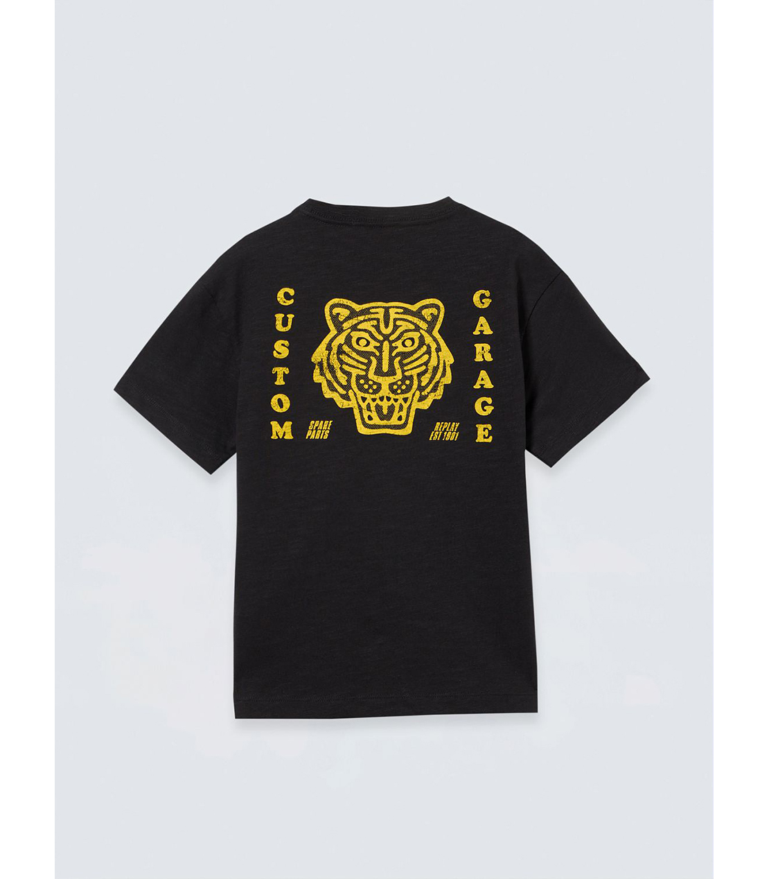カスタムガレージ タイガープリントTシャツ 詳細画像 ブラック 2